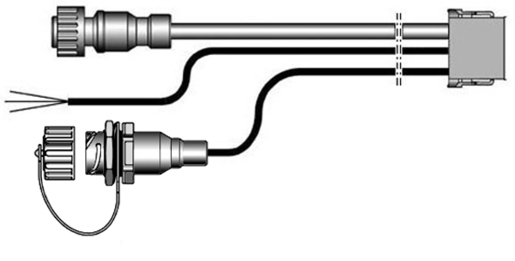 Кабель соединительный EBS L1 = 0.5/L2 = 4.0/L3 = 12.0  II367395, Knorr Bremse Knorr Bremse артикул II367395 категория Модуляторы