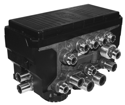 Модулятор TEBS ES2060 прицепа Schmitz (TEBS G2.1, 4S/3M) Knorr Bremse артикул K019312V06N50 категория Модуляторы